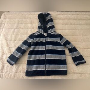 Garanimals Navy and Gray Striped 12M Baby Jacket